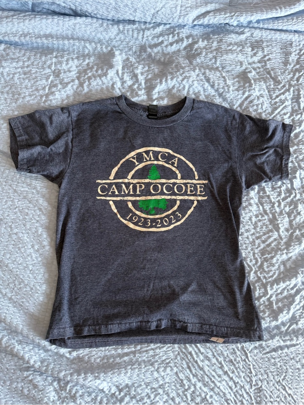 Youth Medium Camp Ocoee Kids' Navy Graphic T-Shirt